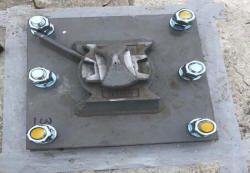 twist Lock base per blocchi d'angolo