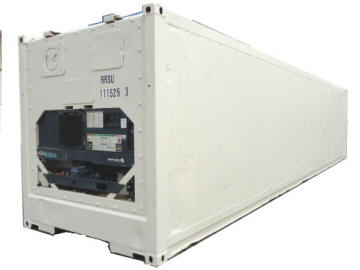 40' reefer container frigo cella