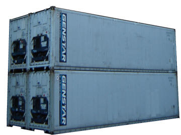 40' reefer container frigo cella