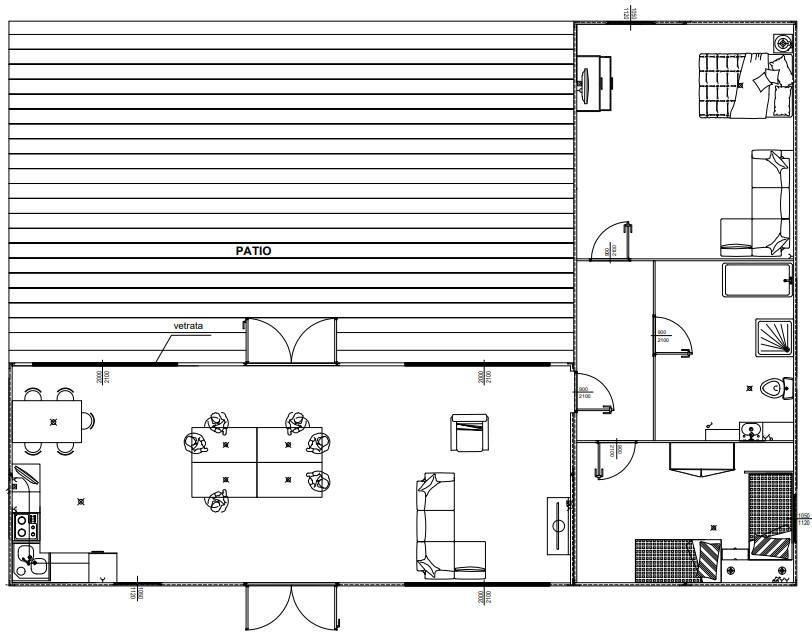 Casa Prefabbricata Cacanza Abitativa