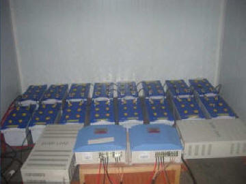 container batterie
