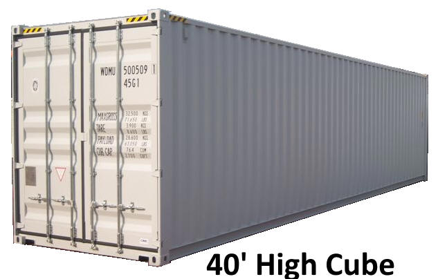 Container 40' High Cube 