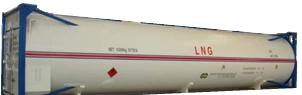 LNG Gas Naturale Liquido Tank Contaienr