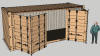 Container 20' Open side