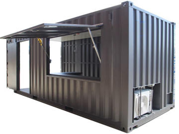 container anta laterale sbalzo portellone