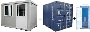 noleggio monoblocco container wc chimico