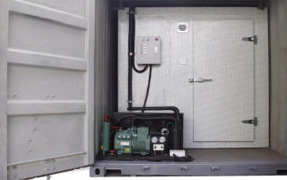 container cella frigo