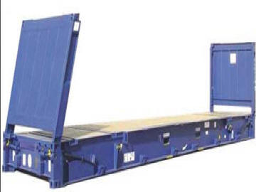 40' container flat rack sponde