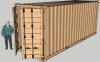 Container 20' Box